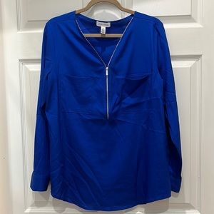 Blue Calvin Klein blouse